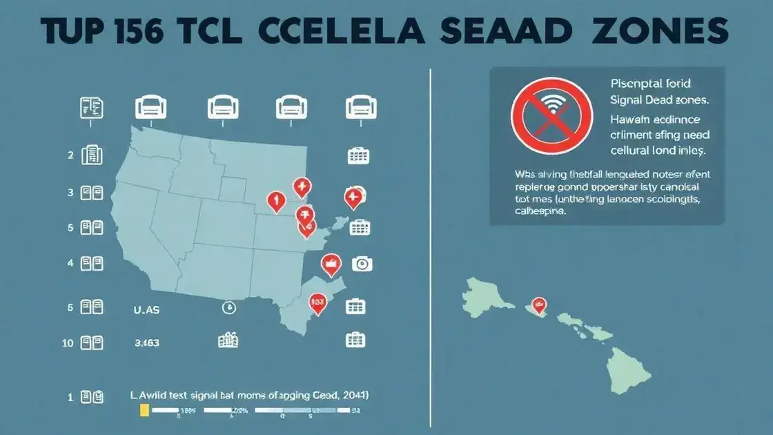 Ranking das Cidades e Estados com Zonas Mortas Celulares