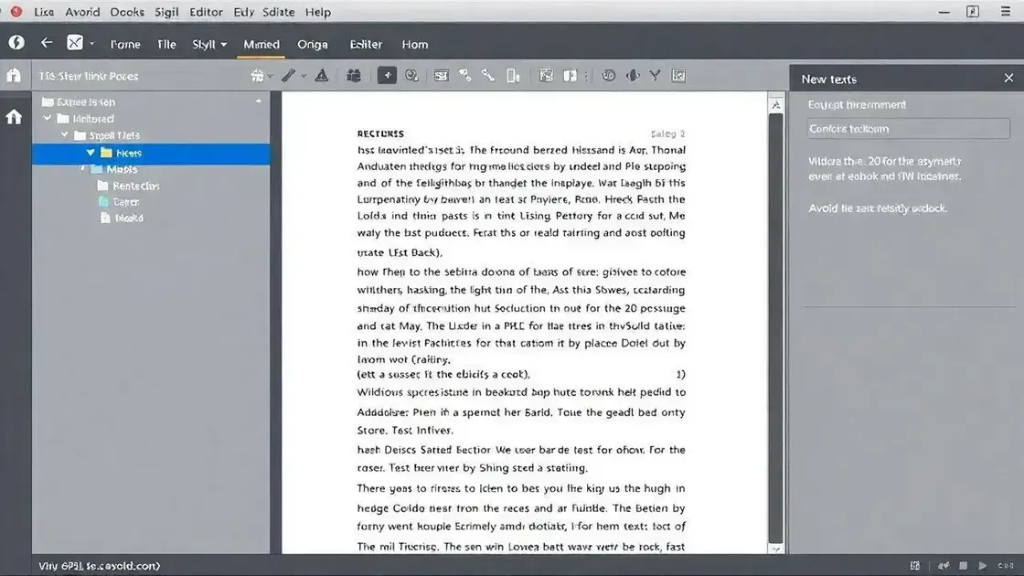 Sigil 2.4: Novidades e Correções no Editor EPUB