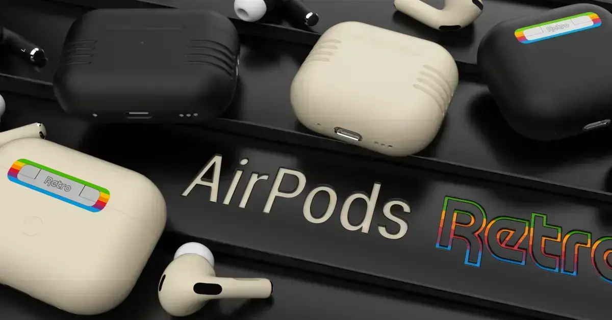 AirPods Retro: A nova coleção da ColorWare que inspira nostalgia