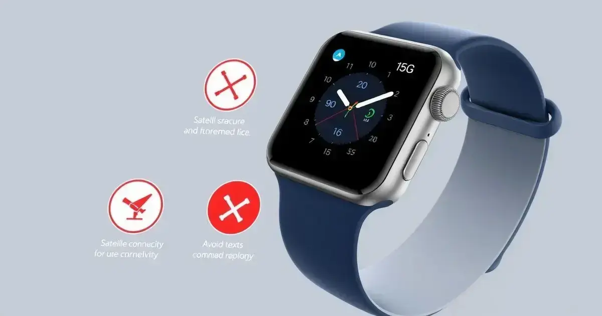 Apple Watch Ultra 3 terá suporte a conectividade via satélite e 5G