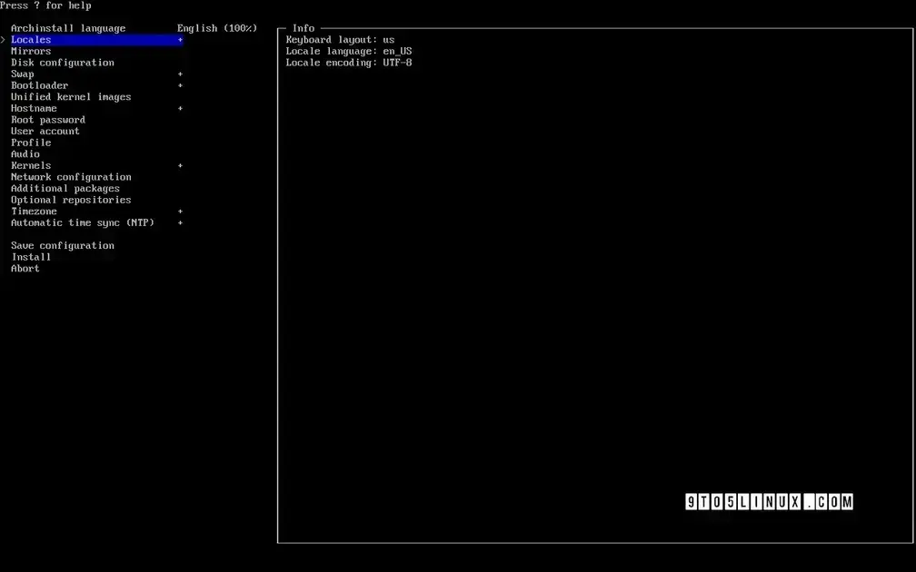 Archinstall 3.0.3 traz melhorias no suporte ao Limine Bootloader