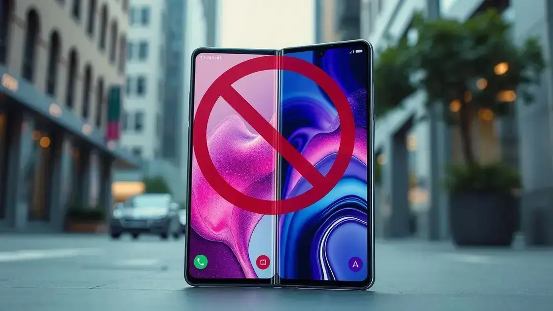 Galaxy Z Fold 7: Por que não é a escolha certa para mim