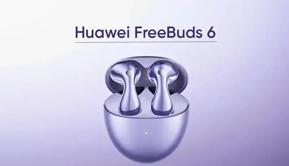 Huawei lança novos FreeBuds 6 com design inovador em formato de gota