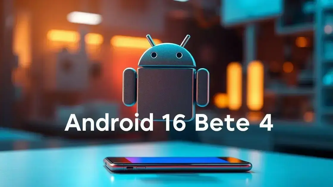 Android 16 Beta 4: Novidades e Dispositivos Compatíveis