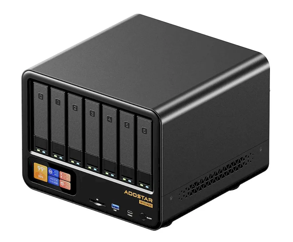 AOOSTAR WTR Max: NAS com suporte para até 11 drives e ECC