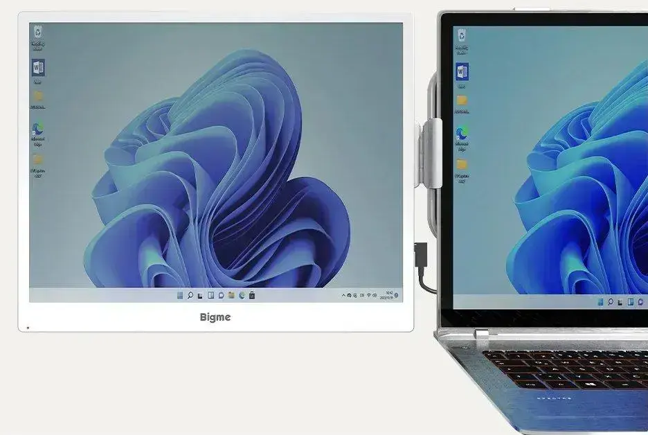 Bigme B13: Monitor Portátil com Tela E Ink de 13,3 Polegadas