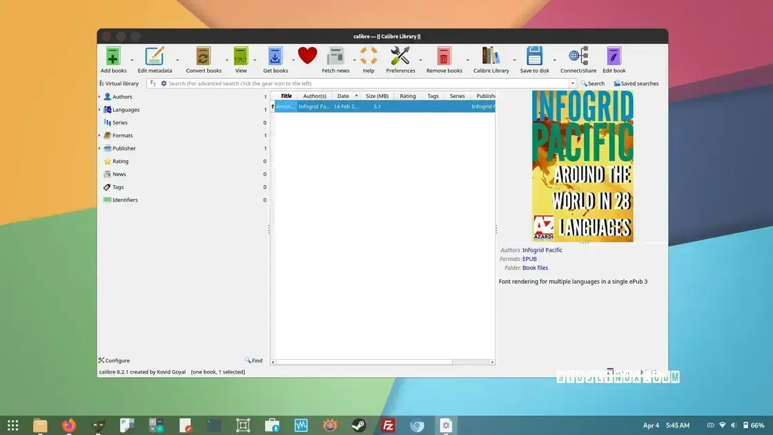 Calibre 8.2: Atualizações no Driver Kobo e Suporte ao Firmware Tolino