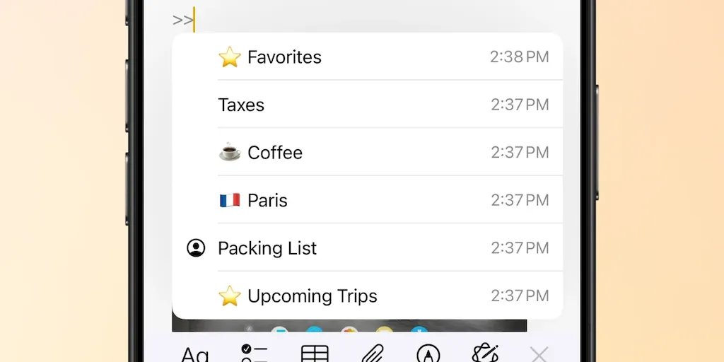 Como os links de notas estão revolucionando o uso do Apple Notes