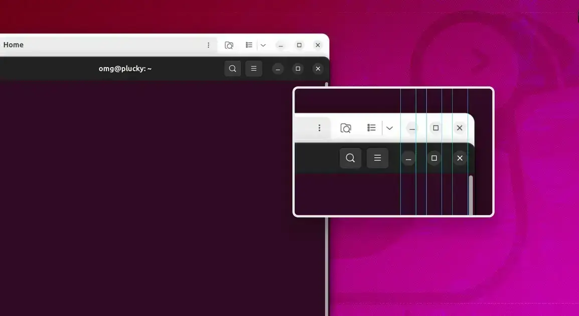 Correção a caminho para bug nos botões de janela do Ubuntu 25.04