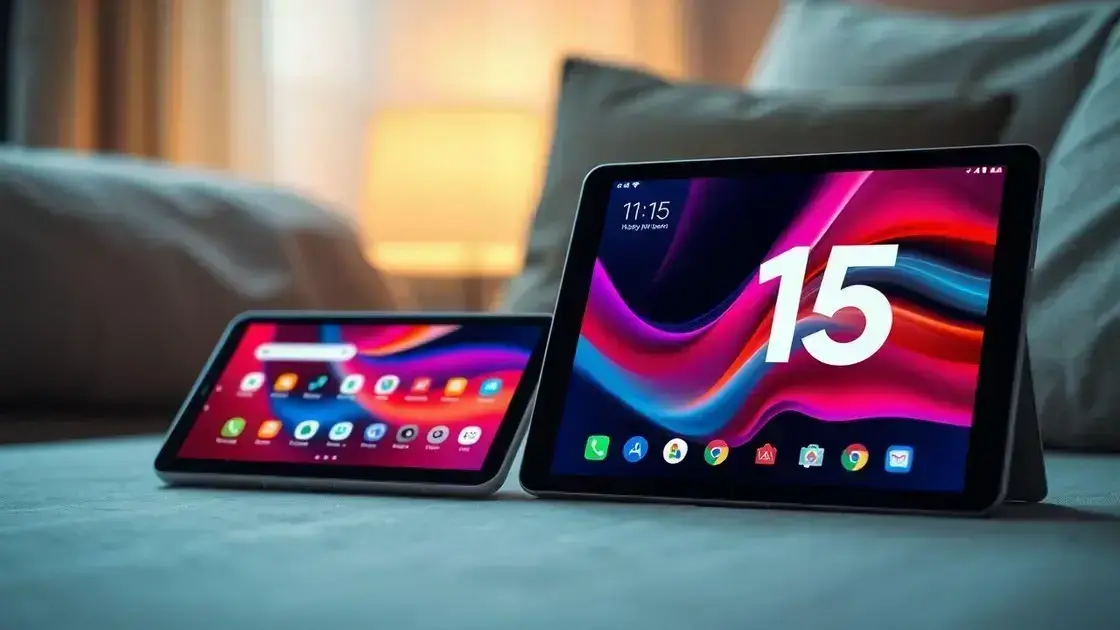Encontre smartphones e tablets baratos com Android 15: o que você precisa saber
