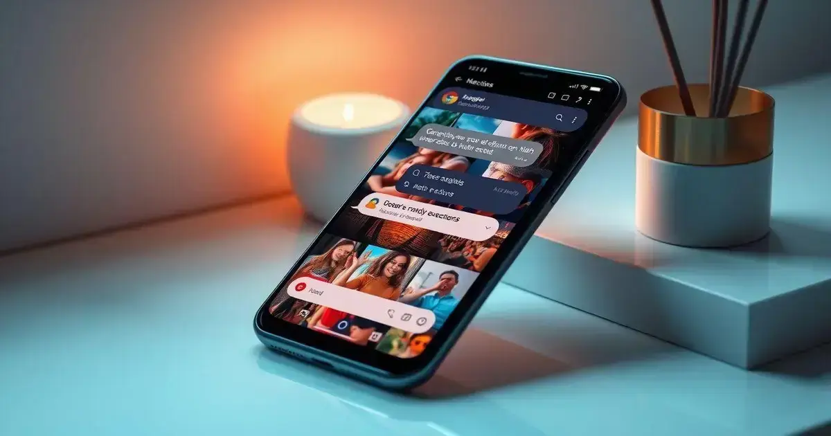 Erro no Google Messages faz reações automaticamente aparecerem em imagens