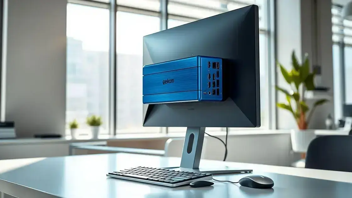 Geekom AX8 Pro: pequeno, potente e eficiente para tarefas de IA