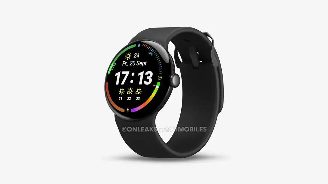 Google Pixel Watch 4 vaza com novo design e métodos de carregamento