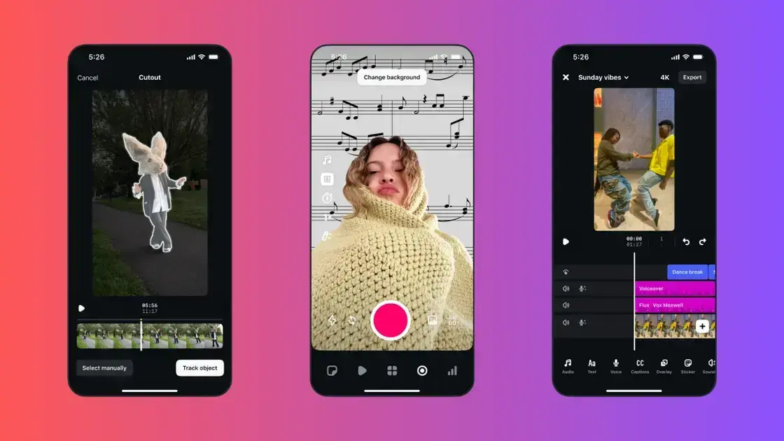 Instagram lança Edits: seu editor de vídeo móvel para competir com TikTok