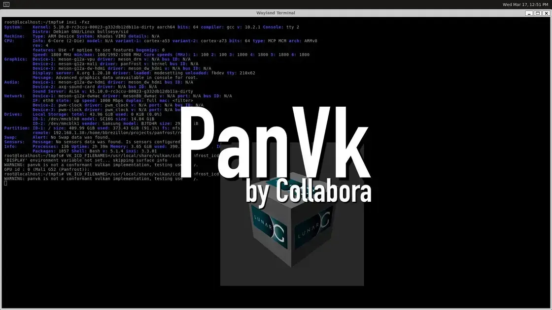 PanVK agora é compatível com Vulkan 1.1 para GPUs ARM Mali