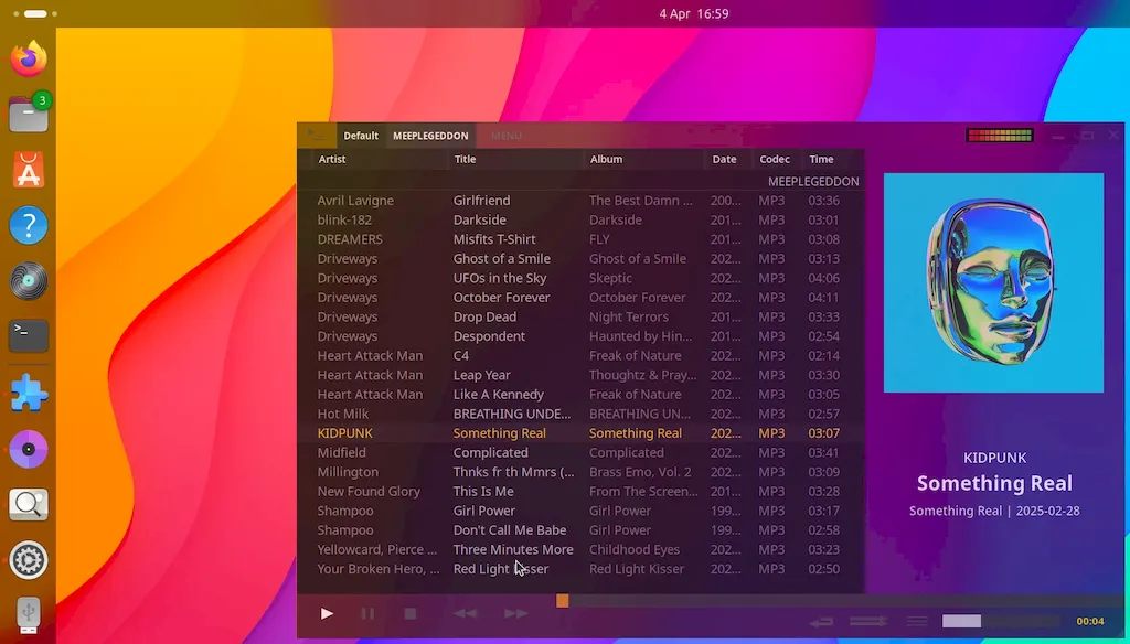 Tauon 8.0: A nova atualização traz tema transparente exclusivo para Linux