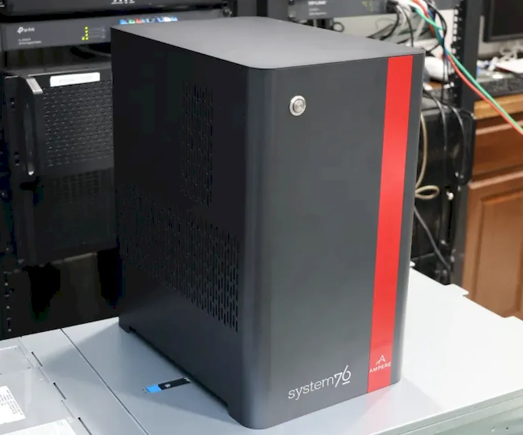 Ubuntu 25.04 turbina performance do System76 Thelio Astra com Ampere Altra